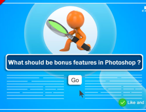 What should be bonus features in Photoshop?